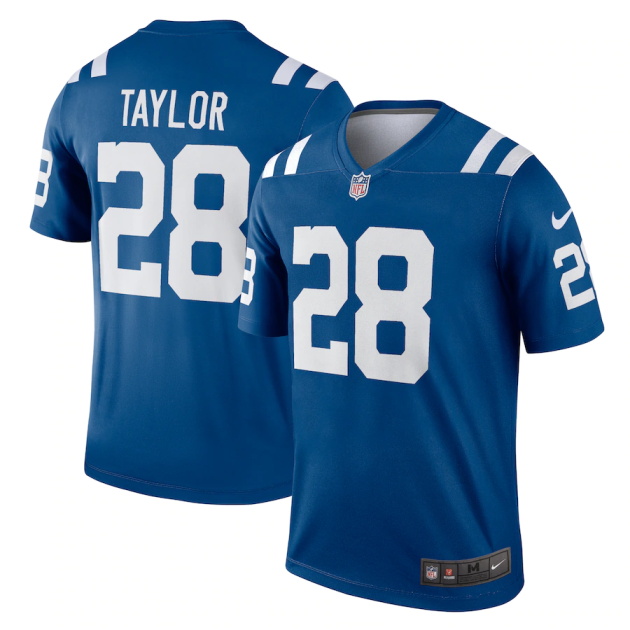 mens nike jonathan taylor royal indianapolis colts legend jersey